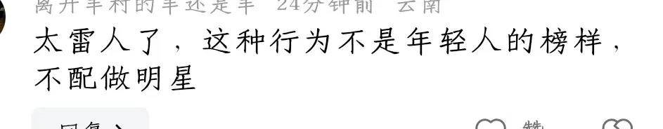 有人批评她的行为不符合公众人物的身份,认为她过于放纵和追求炒作.