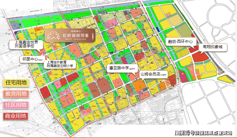 瑞虹新城十期规划图图片