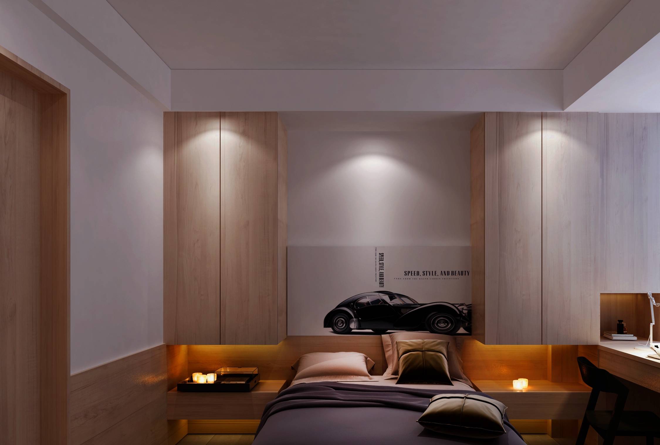 原创无印良品风格的装修灯光设计才是重头戏比如这套案例