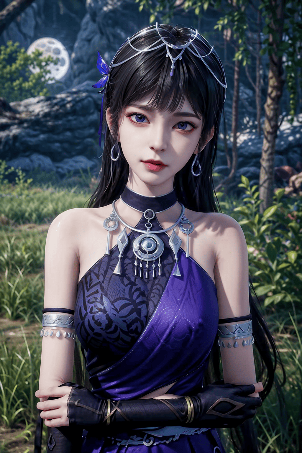 南絮的身姿宛如一位翩翩起舞的美人,她的每一个动作都充满了韵律和