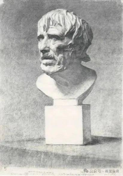 央美附中石膏像素描作品欣赏