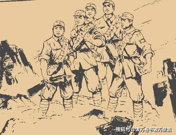 因其拿着全团唯一那挺机枪_日寇_八路军_装备