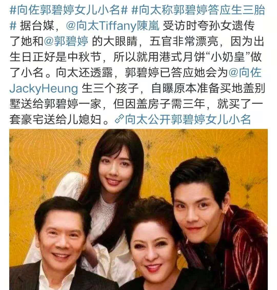 向太送郭美女豪宅后,再送价值6亿空地,不愧是最大方婆婆_向佐和_房子