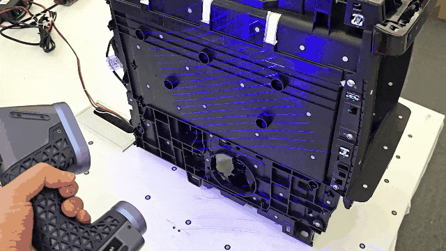 cerescan3d扫描仪赋力智能座舱制造升级