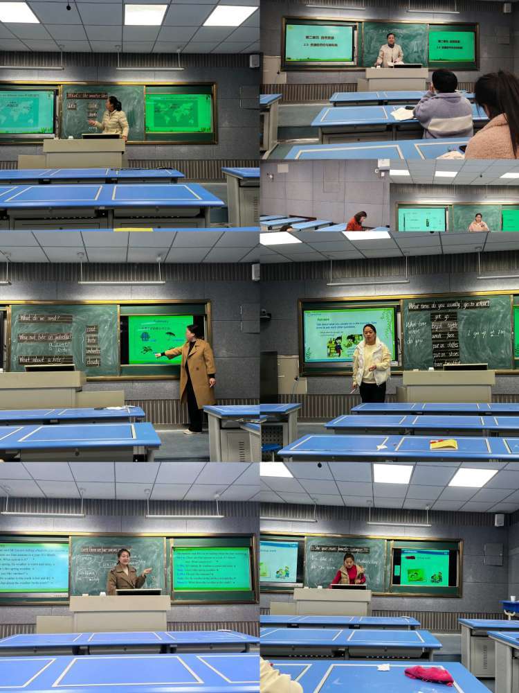 春暖花开季教研正当时清丰县和义路小学英语科学研讨活动