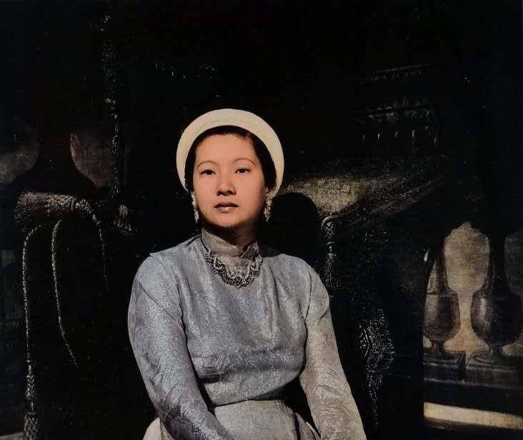 原创直击越南末代皇后没有婉容漂亮但她最终的结局要比婉容好的多