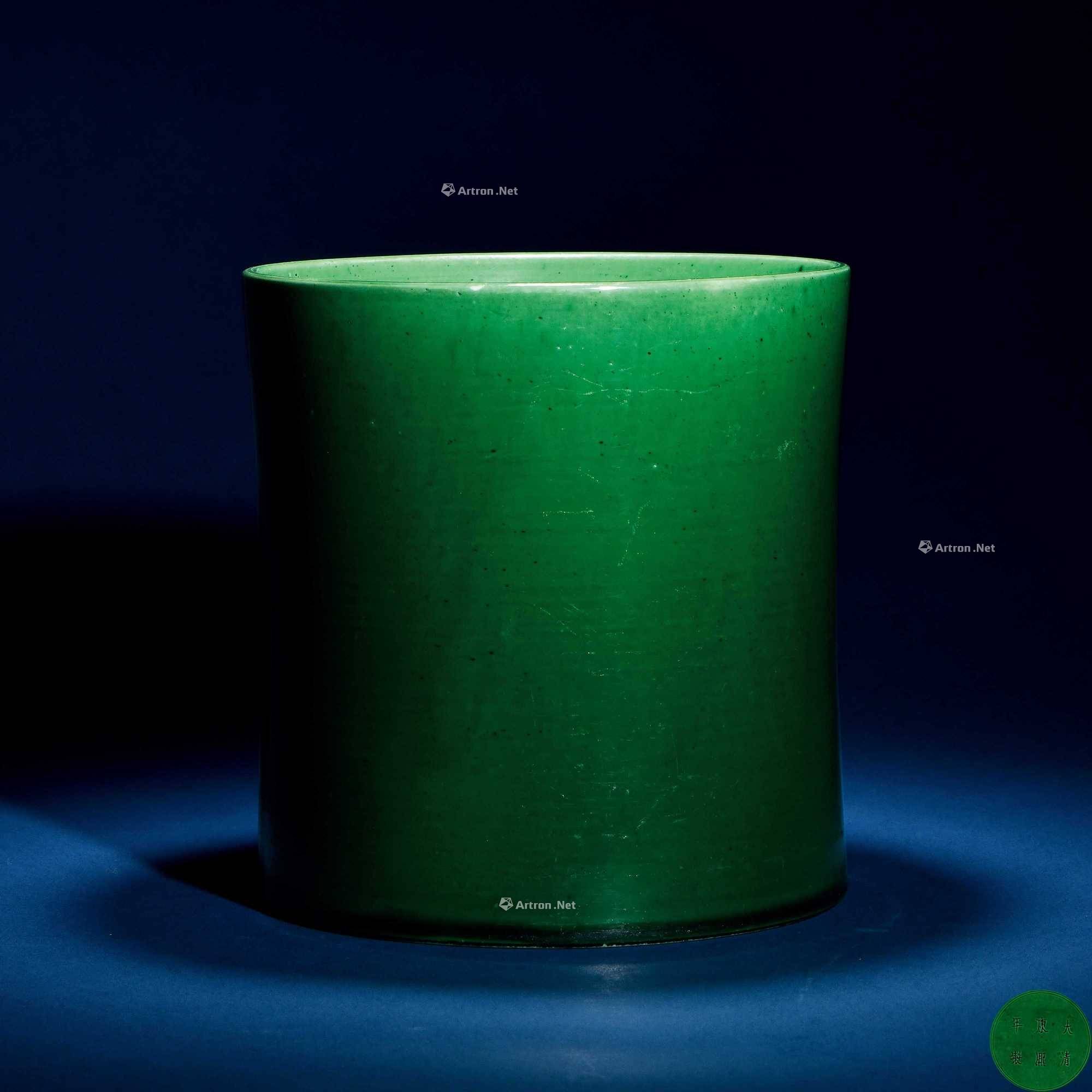 拍卖征集:绿釉瓷器中的瓜皮绿!