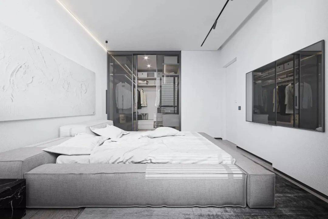 100㎡极简高级灰惊艳