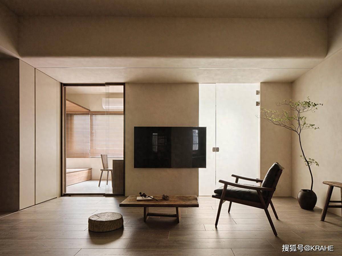 设计师以独特的设计理念,成功将一处四十年历史的老宅转变为充满日式