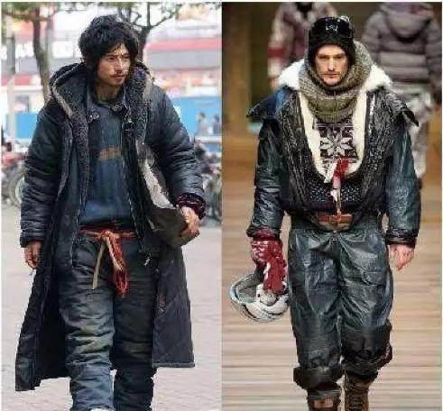 仅仅一件破烂的大衣,犀利哥就有了巴黎时装周的效果,让网友直呼比