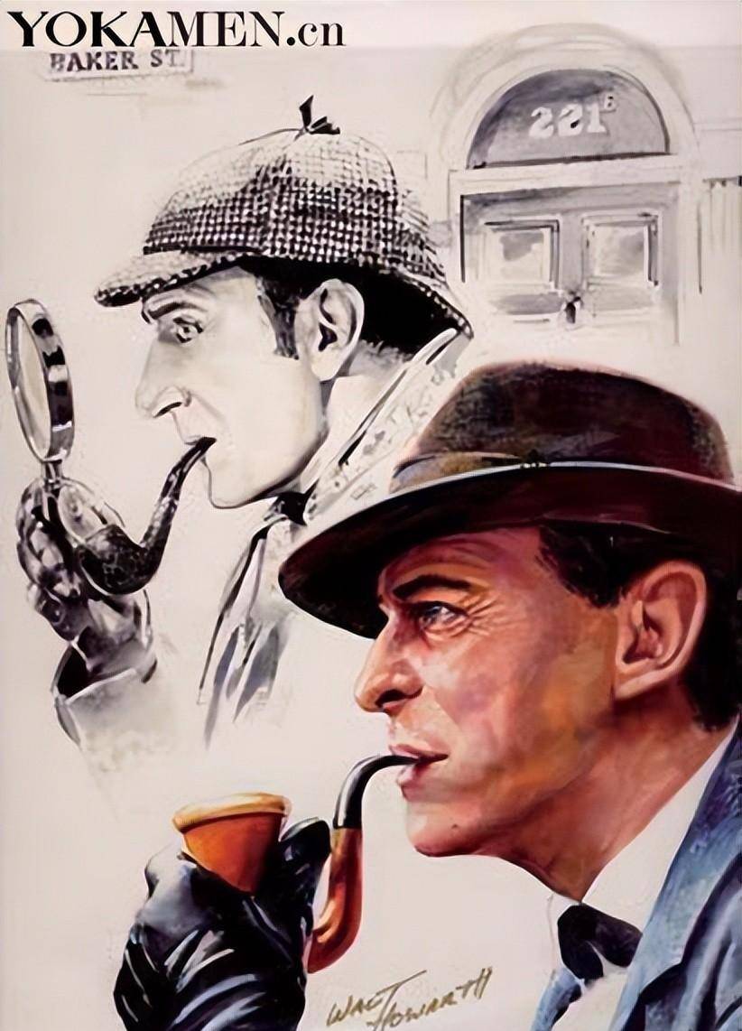 提起福尔摩斯,仿佛就看到了他悠哉地在伦敦贝克街221号的办公室里抽着