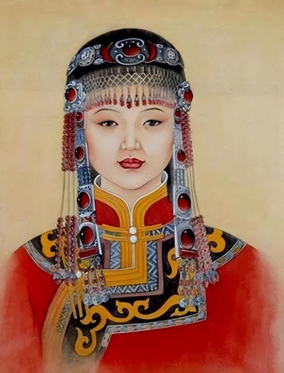 之所以是第二,是因为上面还有一位正室大福晋,海兰珠的亲姑姑——哲哲