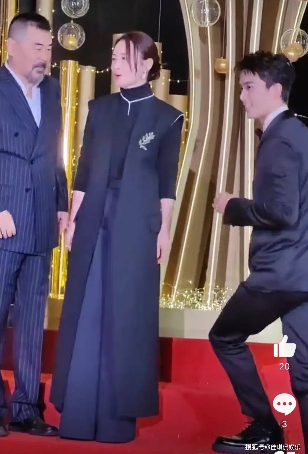 品质盛典经典瞬间胡歌把唐嫣逗的大笑吴磊陈建斌夫妇快乐比心