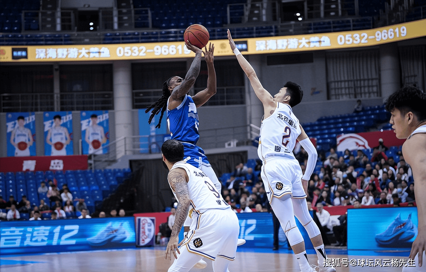 原创青岛男篮120113力克北控杨瀚森刷新得分纪录引领三连胜