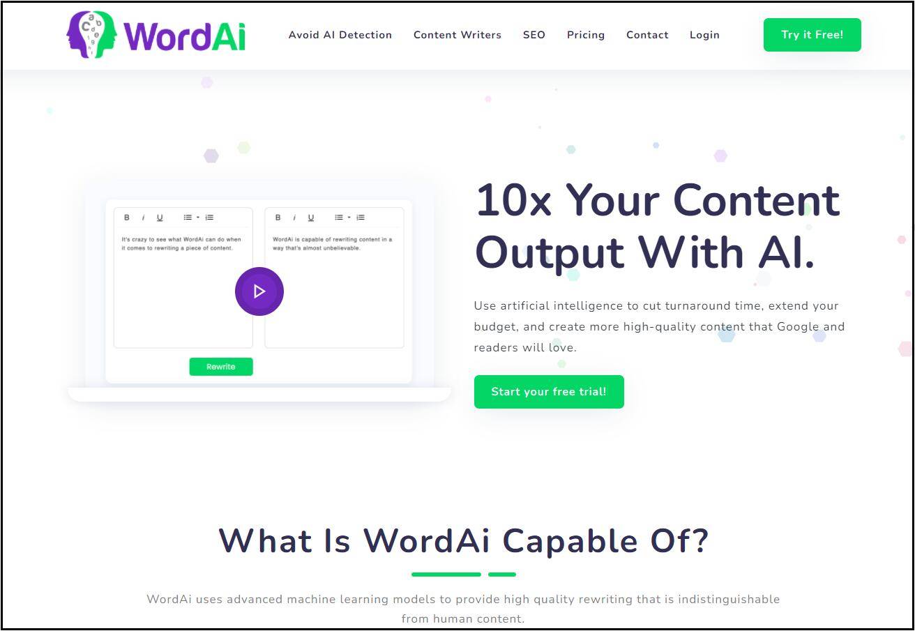 ai改写软件分享一键改写你的文章
