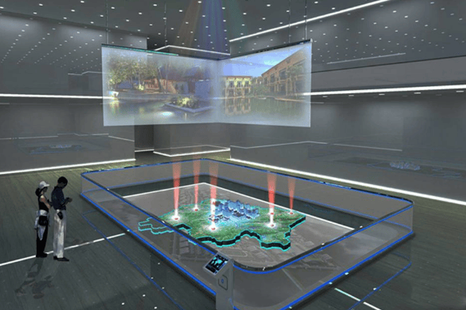 数字展馆中常见的一些多媒体互动形式