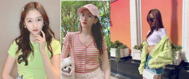 原创原创23岁关晓彤当老板太给爸妈长脸穿卫衣围裙新店开张电线腿看酸