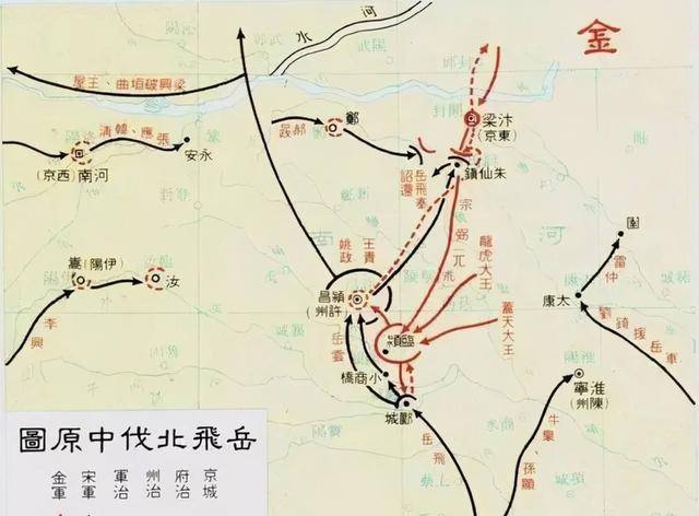 游,淮河流域的黄天荡和顺昌大败金军,岳飞在长江中游地区收复襄阳六郡