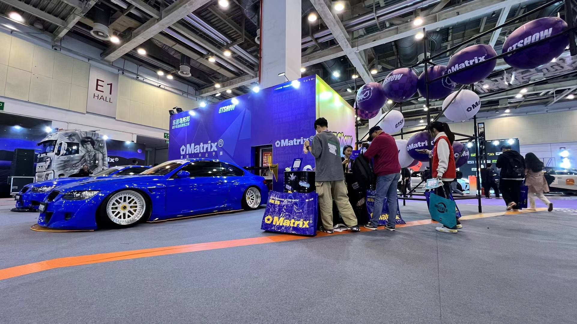 车迷乌托邦,matrix矩阵汽车膜亮相苏州gt show ,e1-31展位