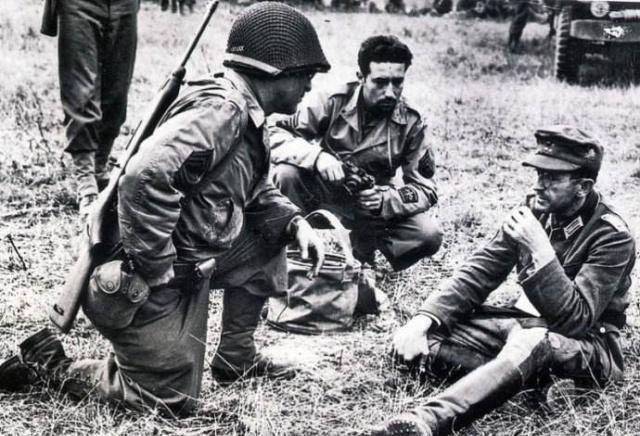 原创二战后美军对战俘的做法比苏联还狠莱茵大营杀掉70多万德军战俘