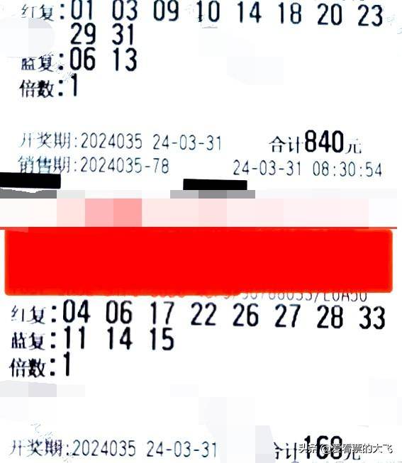 98张票超全汇总双色球第35期晒票大好年华需要好好珍惜