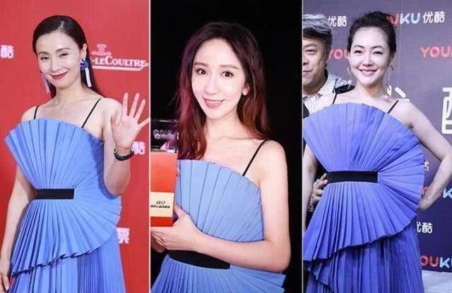 原创46岁陶虹与六位女星撞衫赢黄圣依不输马苏只输给37岁的她