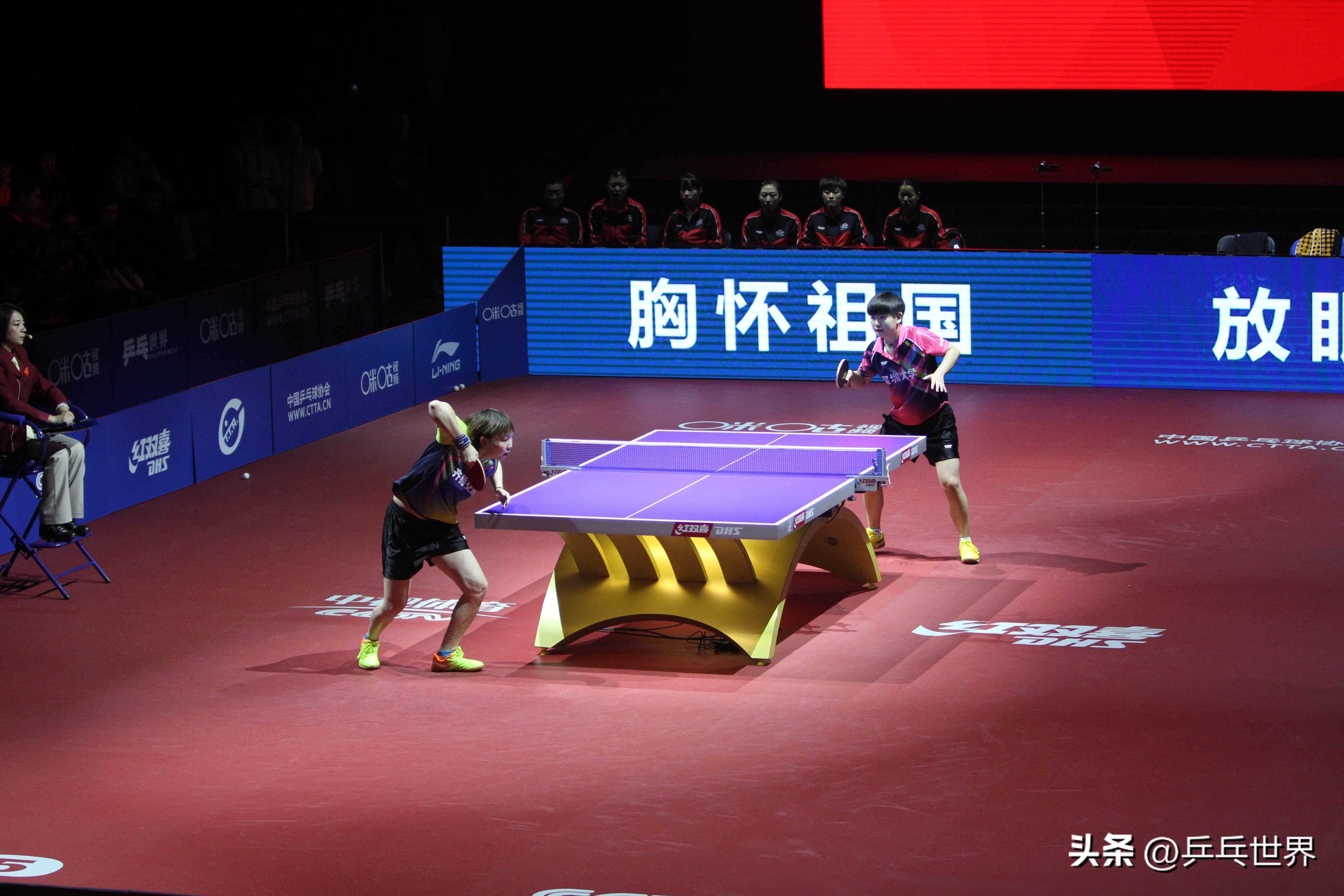 原创跟着孙颖莎学习高级乒乓球技巧体验她的近台摆短劈长绝技