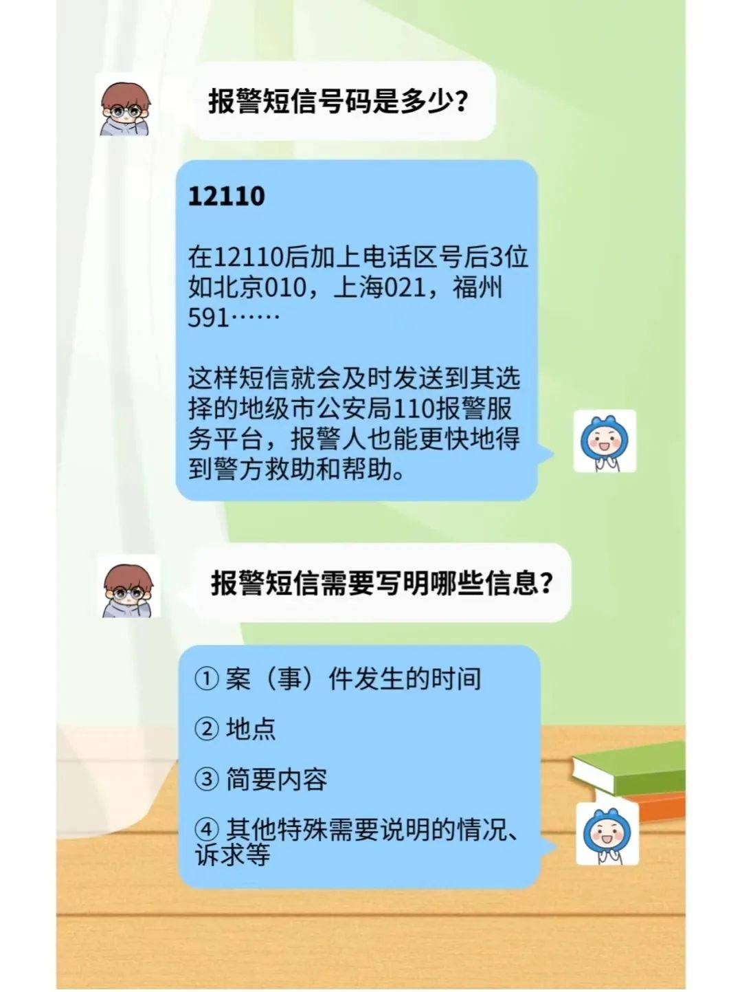 短信报警电话怎么用