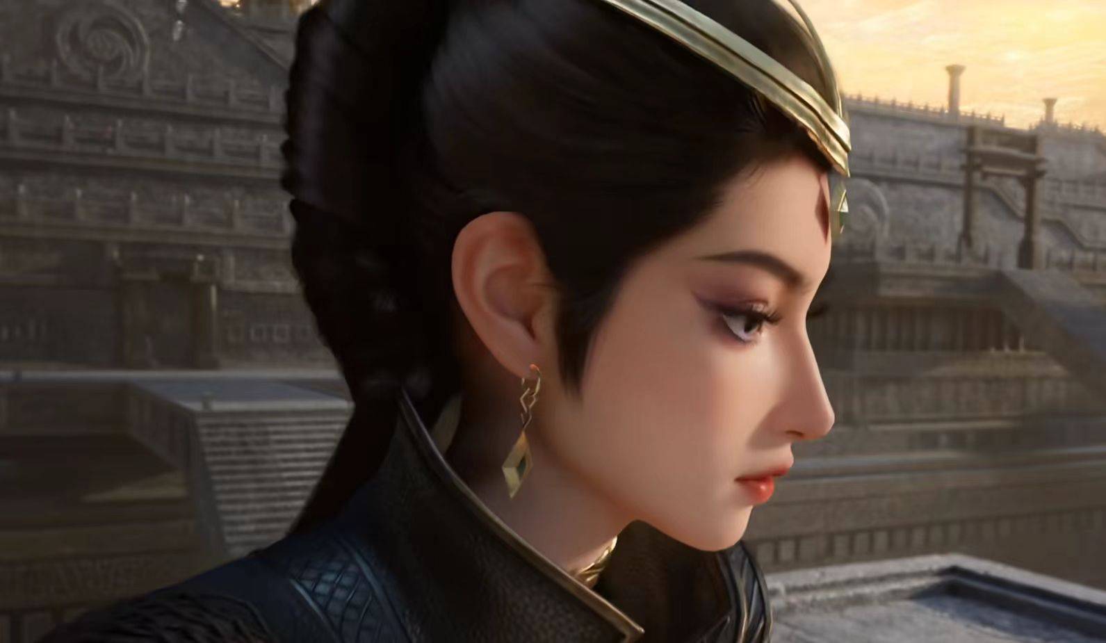 其中元瑶可以说大变样了,不但容貌变了,还穿上了黑衣,更是蒙上了脸