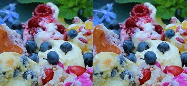 李子柒自制的冰淇淋火了当摄影师手滑关掉滤镜时瞬间难以下咽