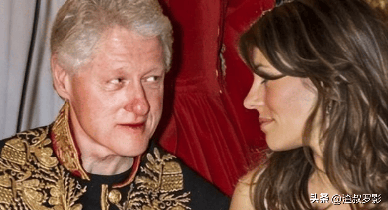 拉链门事件女主50岁风韵犹存如玉女克林顿77岁满脸沧桑