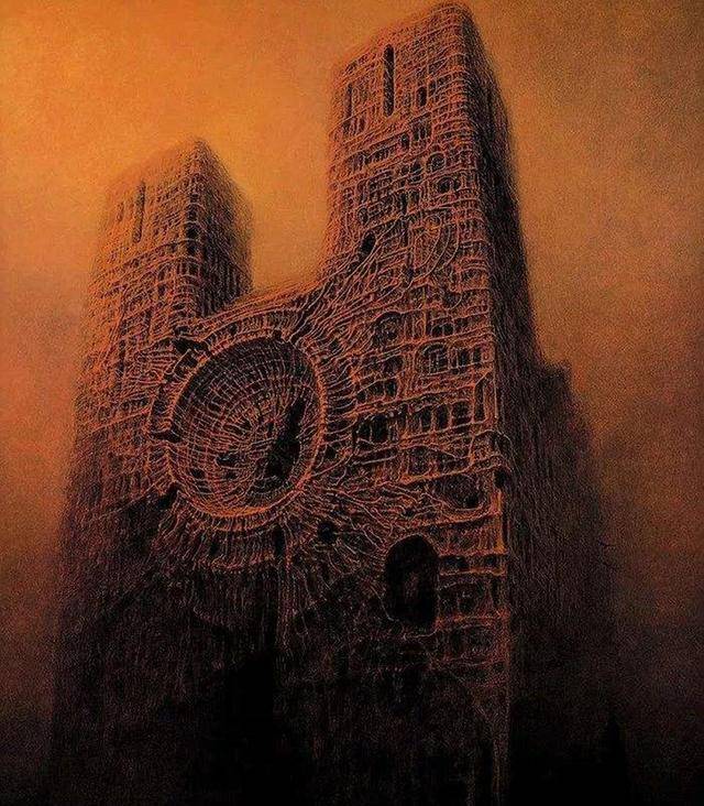 虽然贝克辛斯基永远离开了这个世界,但是他的很多作品却