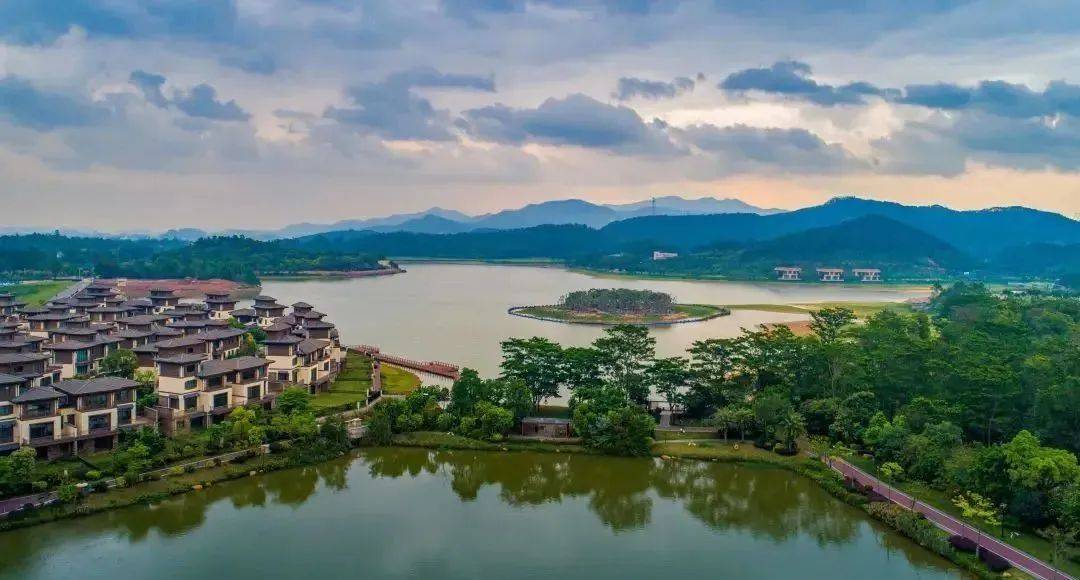 5a级旅游景区标准打造的美的·鹭湖森林度假区,涵盖白鹭湖生态保护区