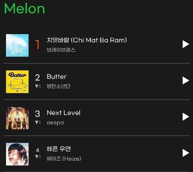 bravegirls新曲空降三榜第一纯kpop作品获好评top女团要易主