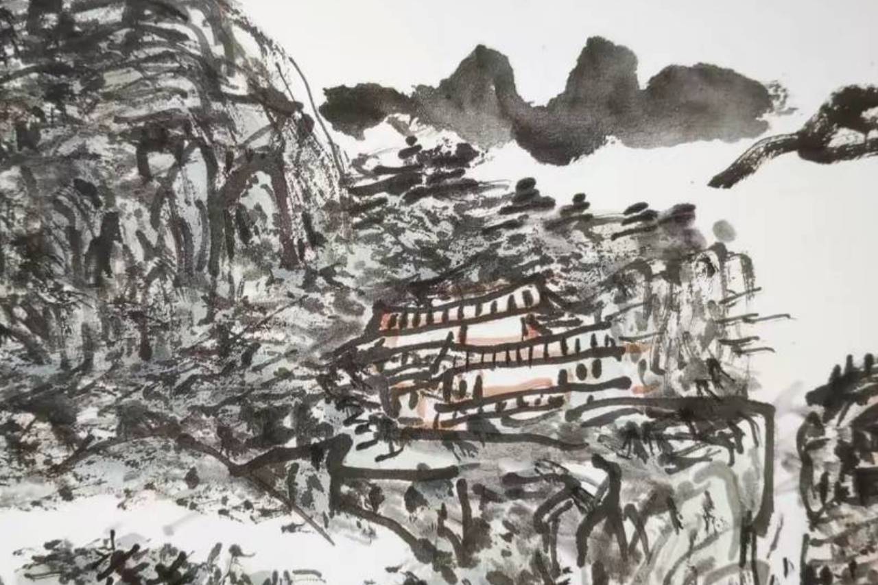 黄宾虹:笔墨风格诠释自己的艺术观_作品_中国画_精髓