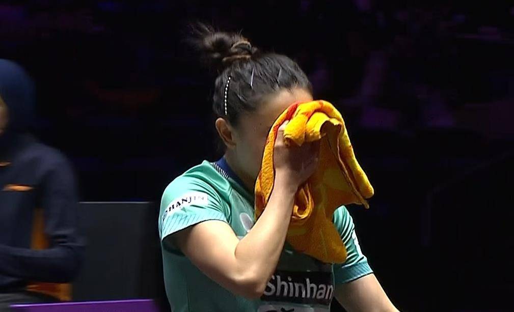 原创从七连败到爆冷赢球韩国乒坛女神激动落泪伊藤美诚表情夸张