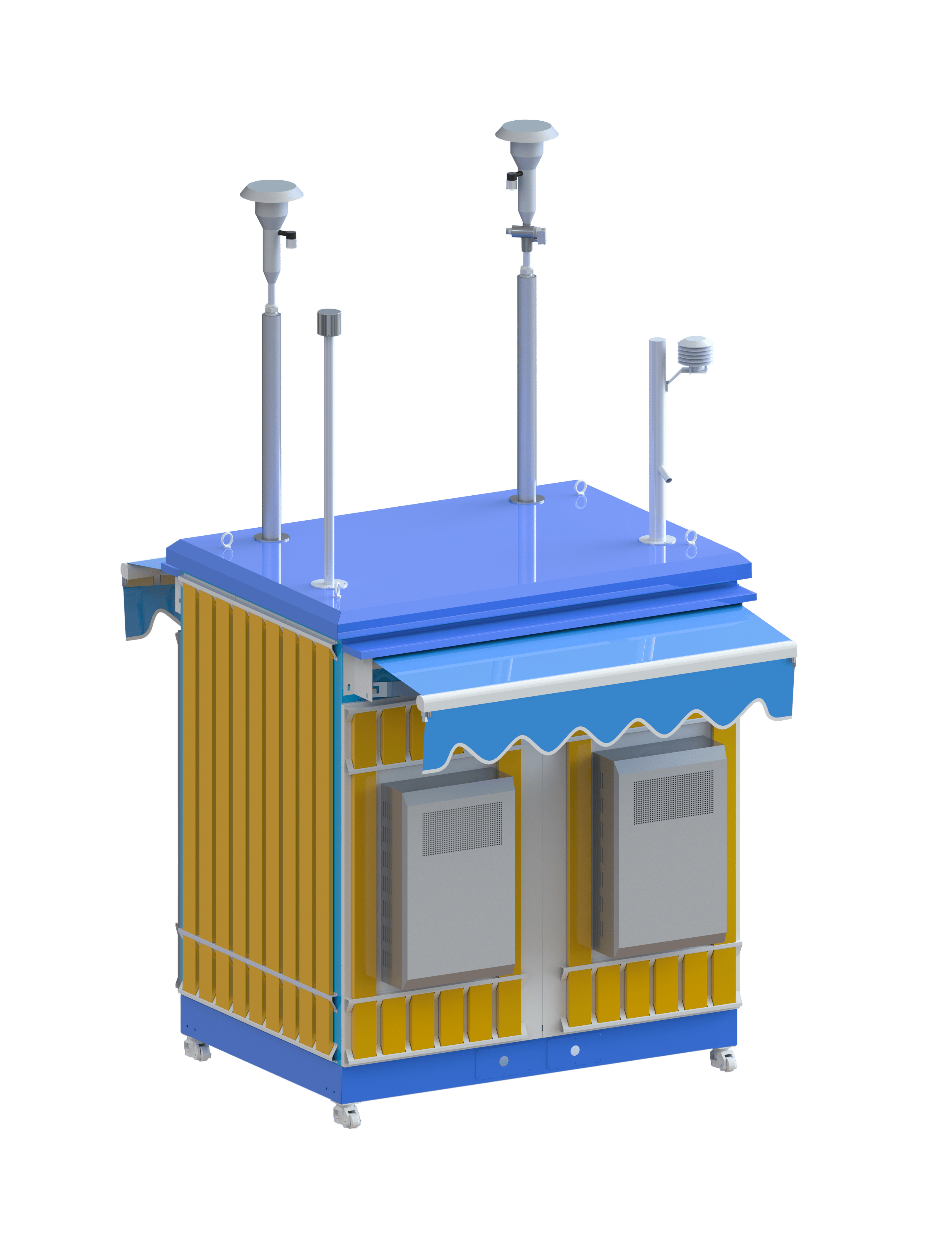 针对大气颗粒物浓度的监测研发出的智能型"图像视觉"传感器检测系统