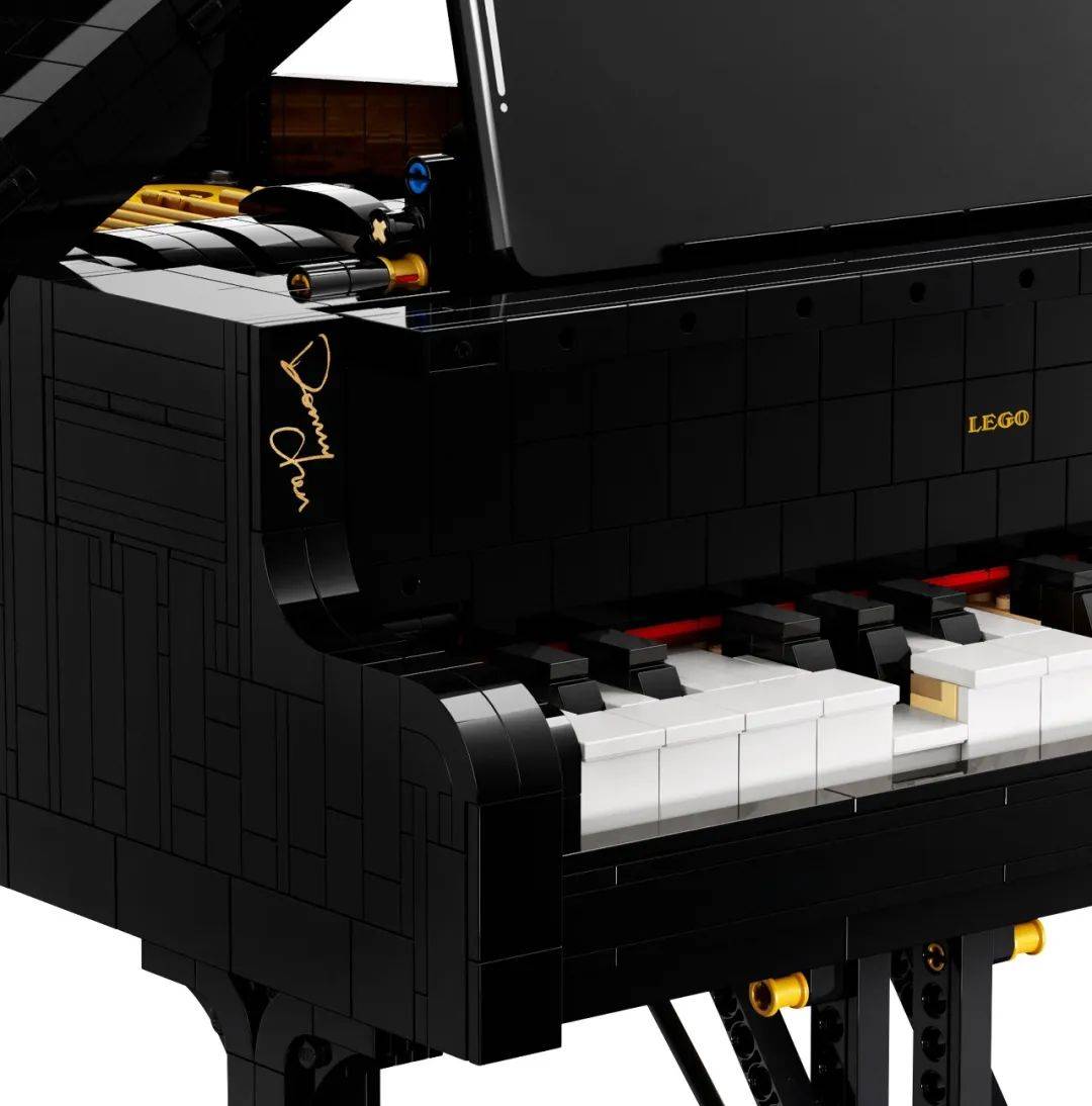 乐高钢琴套装设计师donny签名砖限量发放速来领取