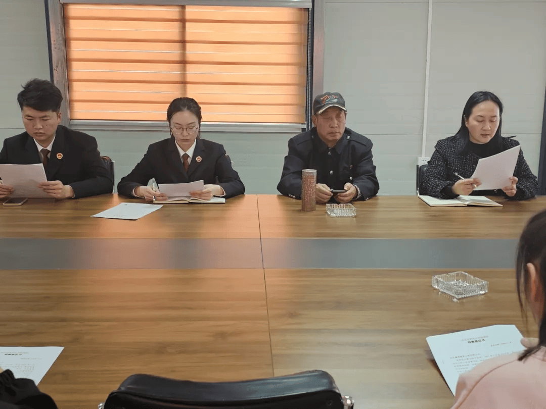 检护企业——保定唐县人民检察院面对面送达检察建议