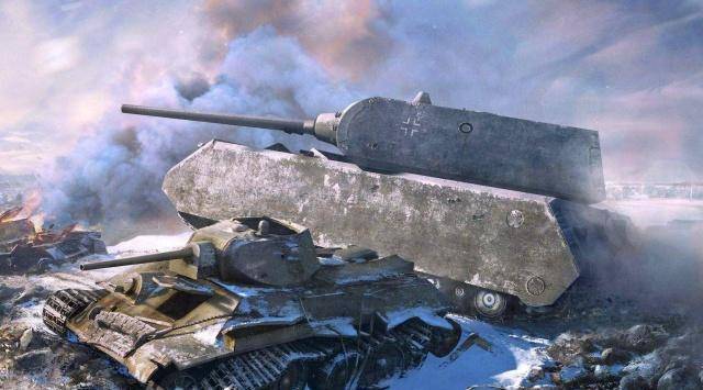 原创纳粹德国的黑科技重达188吨的超级坦克还具备隐身功能