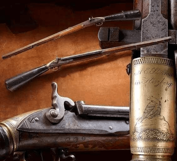 原创不但是狩猎利器战场上也作用非凡欧洲历史上最为古老的气枪