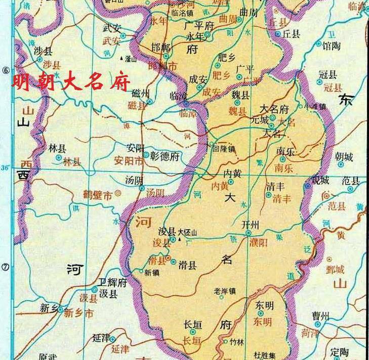 河南这个县,县名为单字且明朝属河北,为吕不韦故里_滑县_白马县_我国