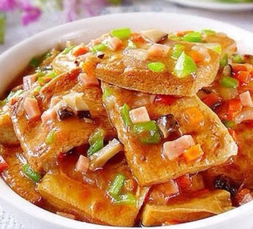 原创豆腐的3种做法家常豆腐红烧豆腐浇汁豆腐美味的家常菜