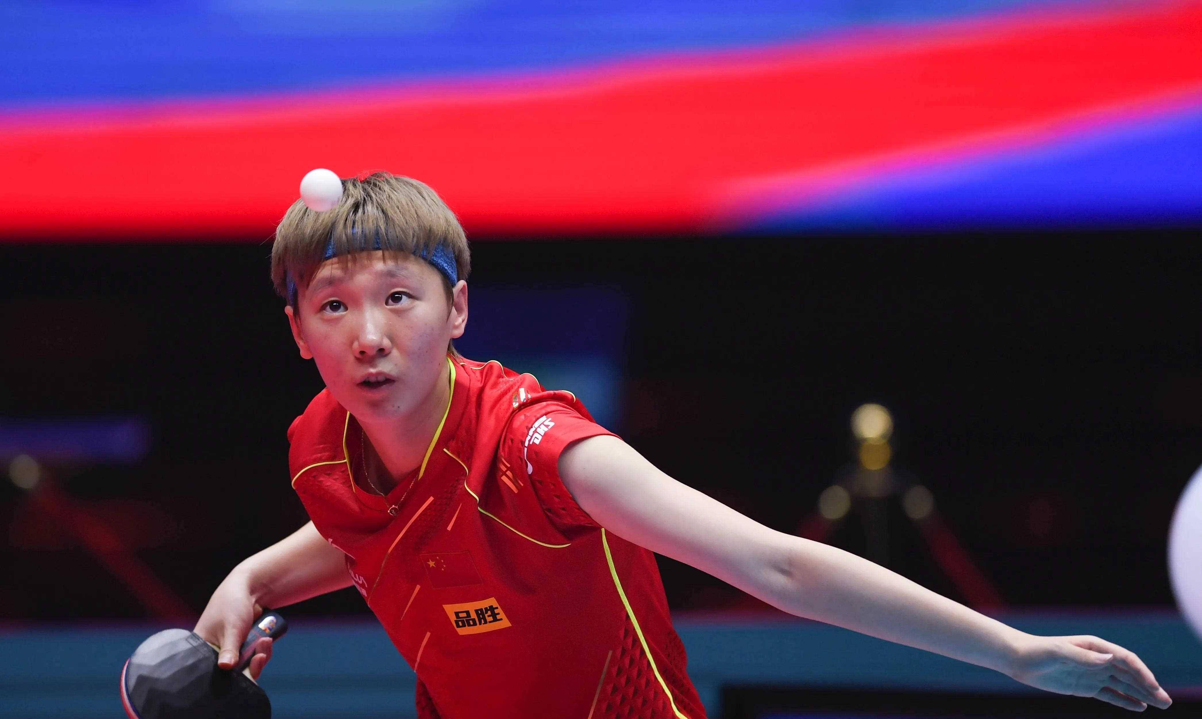 太绝了!孙颖莎4-0横扫王曼昱,彻底明白三个不争的事实!_比赛_孙晓娟_