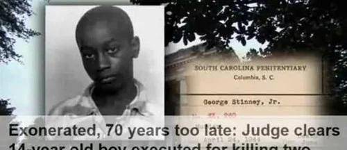 美国70年前冤案一14岁黑人少年被送上电椅处决当时发生了什么