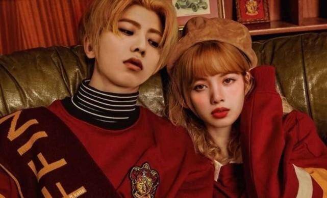 蔡徐坤不愧是cp体质不仅与lisa组cp如今又和baby组姐弟cp