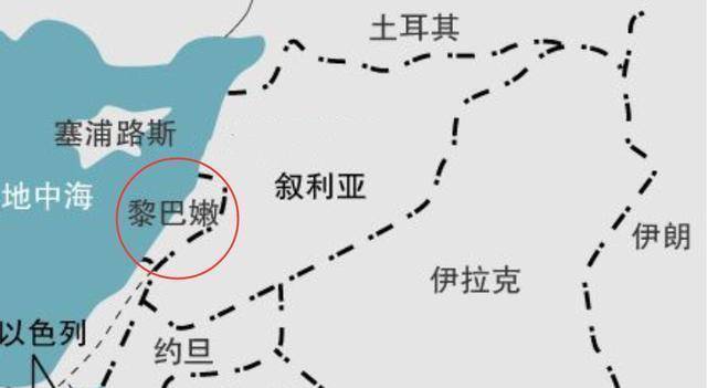 这第一个国家就是黎巴嫩.