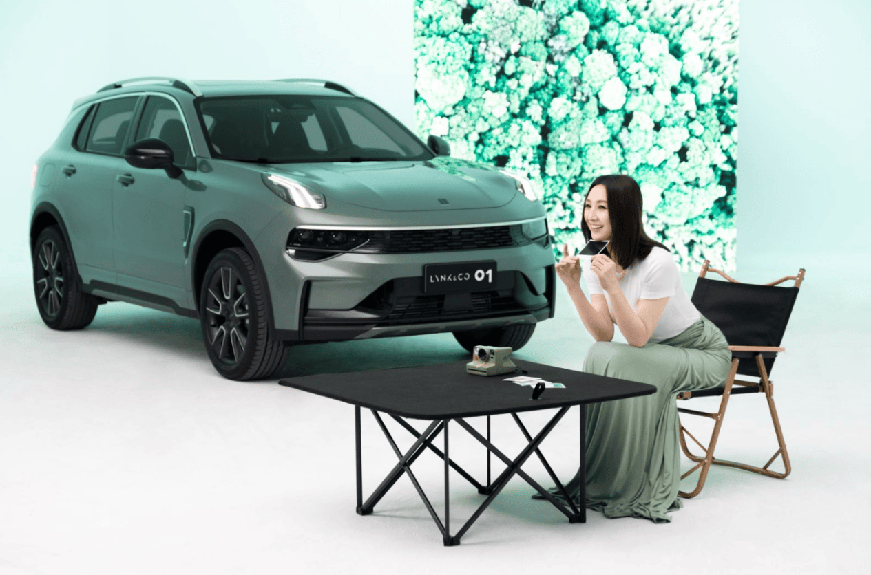 高海宁代言新款领克01,新增"趣野绿"氛围感拉满_搜狐汽车_搜狐网