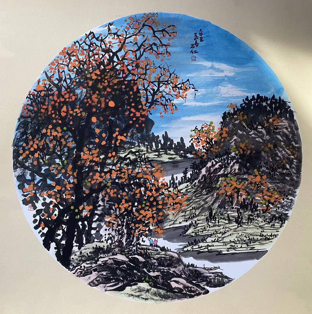 秦岭古道 山佑汉脉——画家何石红秦岭山水评析_陕西_创作_文化