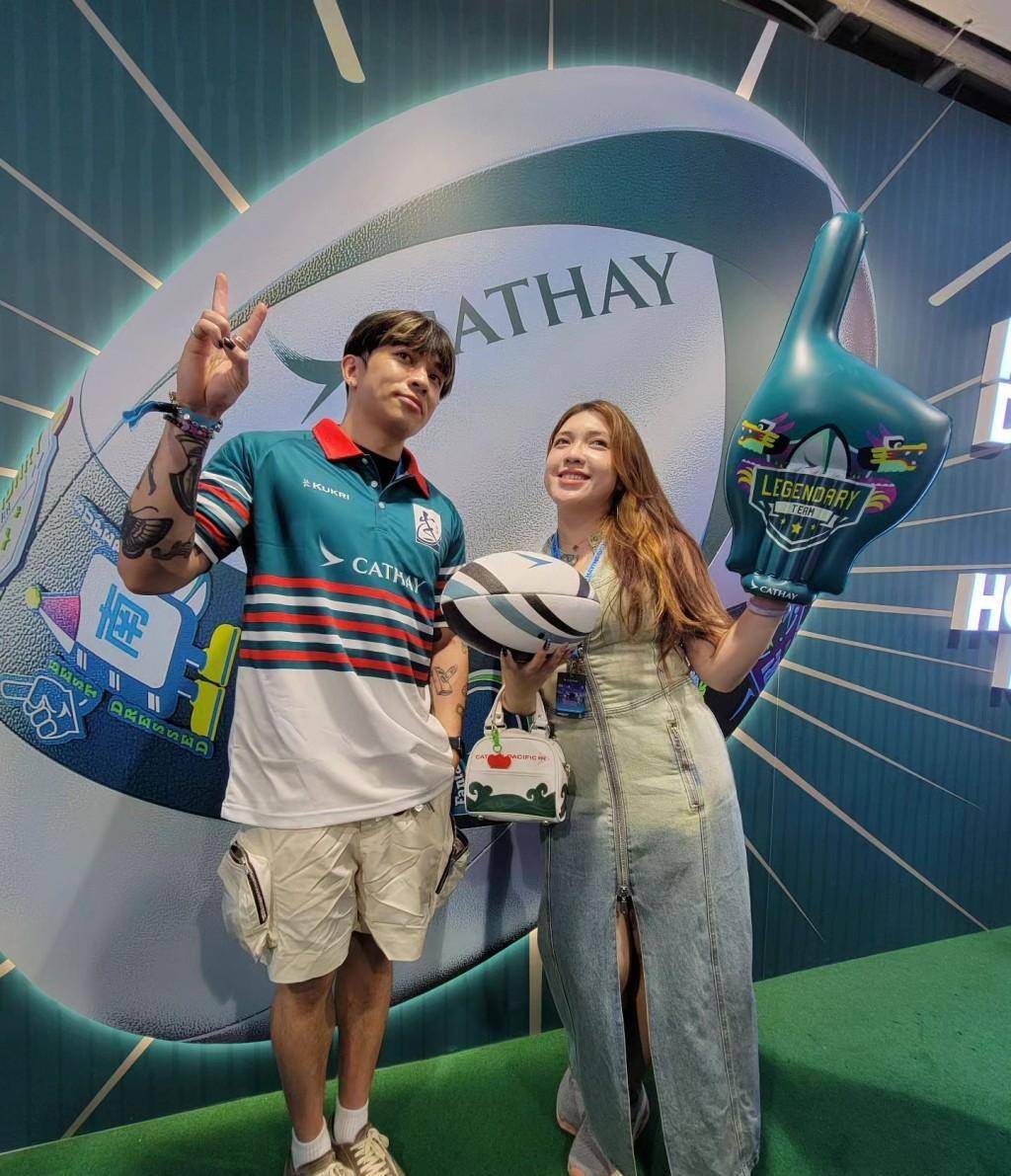 原创香港七榄收官赛群星捧场港姐与tvb小花斗艳台湾啦啦队呼声高